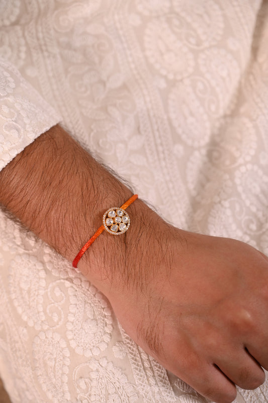 Noor Silver Rakhi