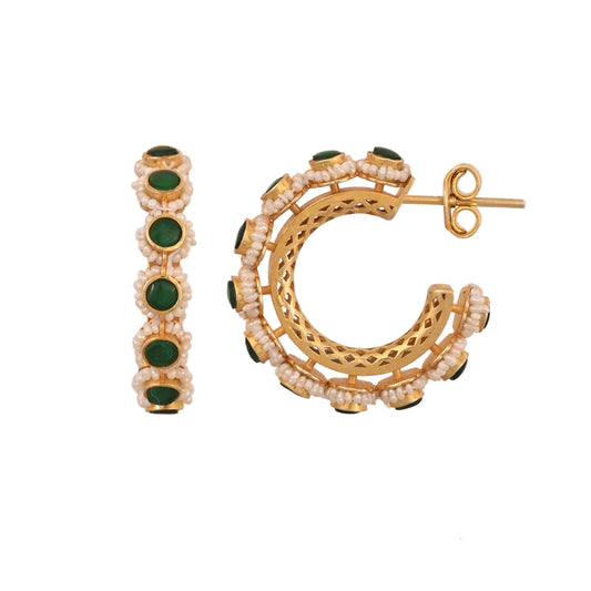 Mehr 92.5 Silver Bali Hoops