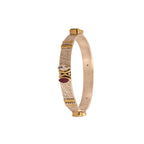 Fusion Silver Bangle