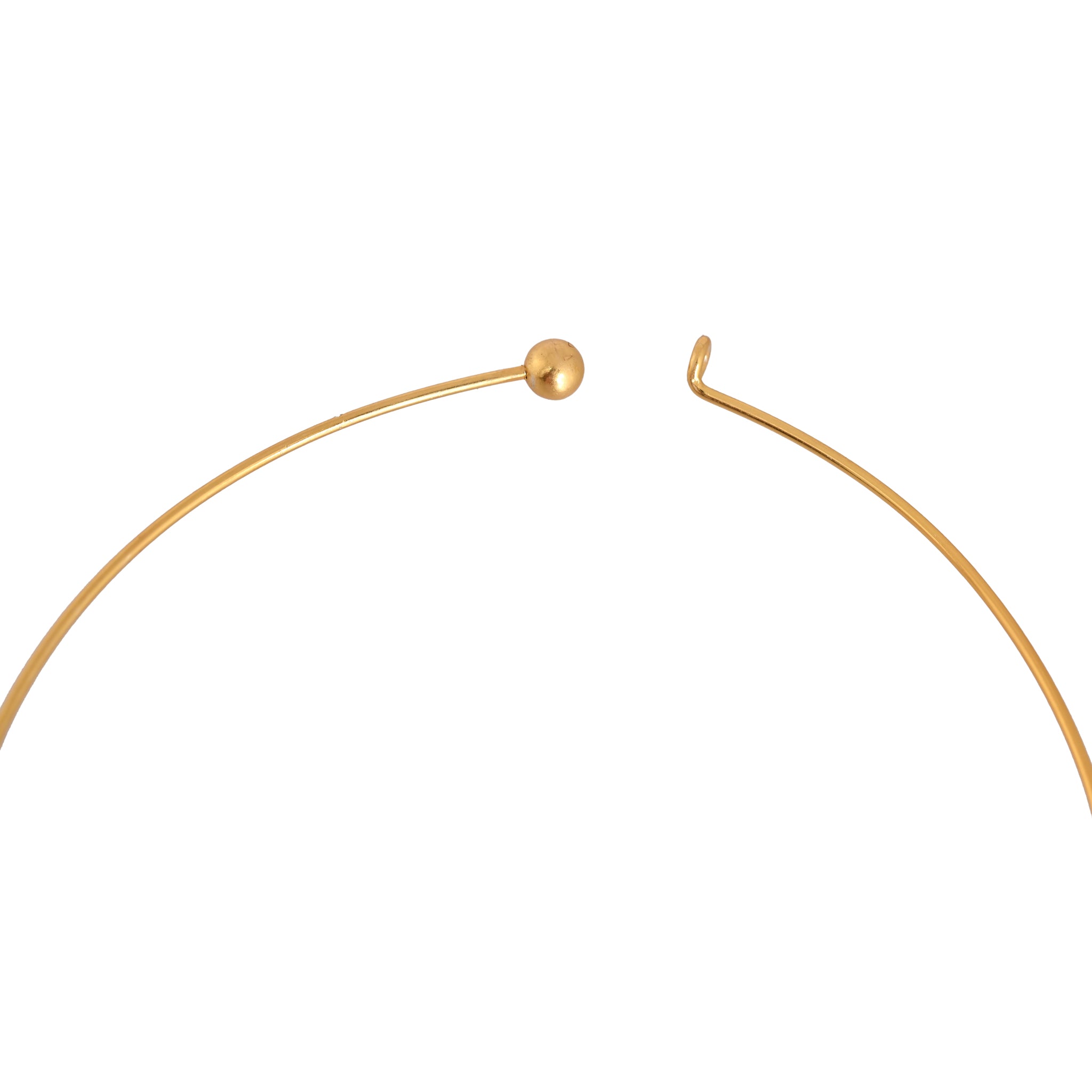 Gold Plated Silver Hasli Necklace