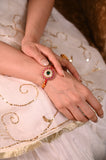 Floral Silver Rakhi