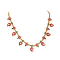 Antique Gold Plated Silver Necklace