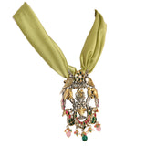 Lopa Fusion Motifs Silver Pendant