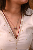 Lotus Silver Rakhi
