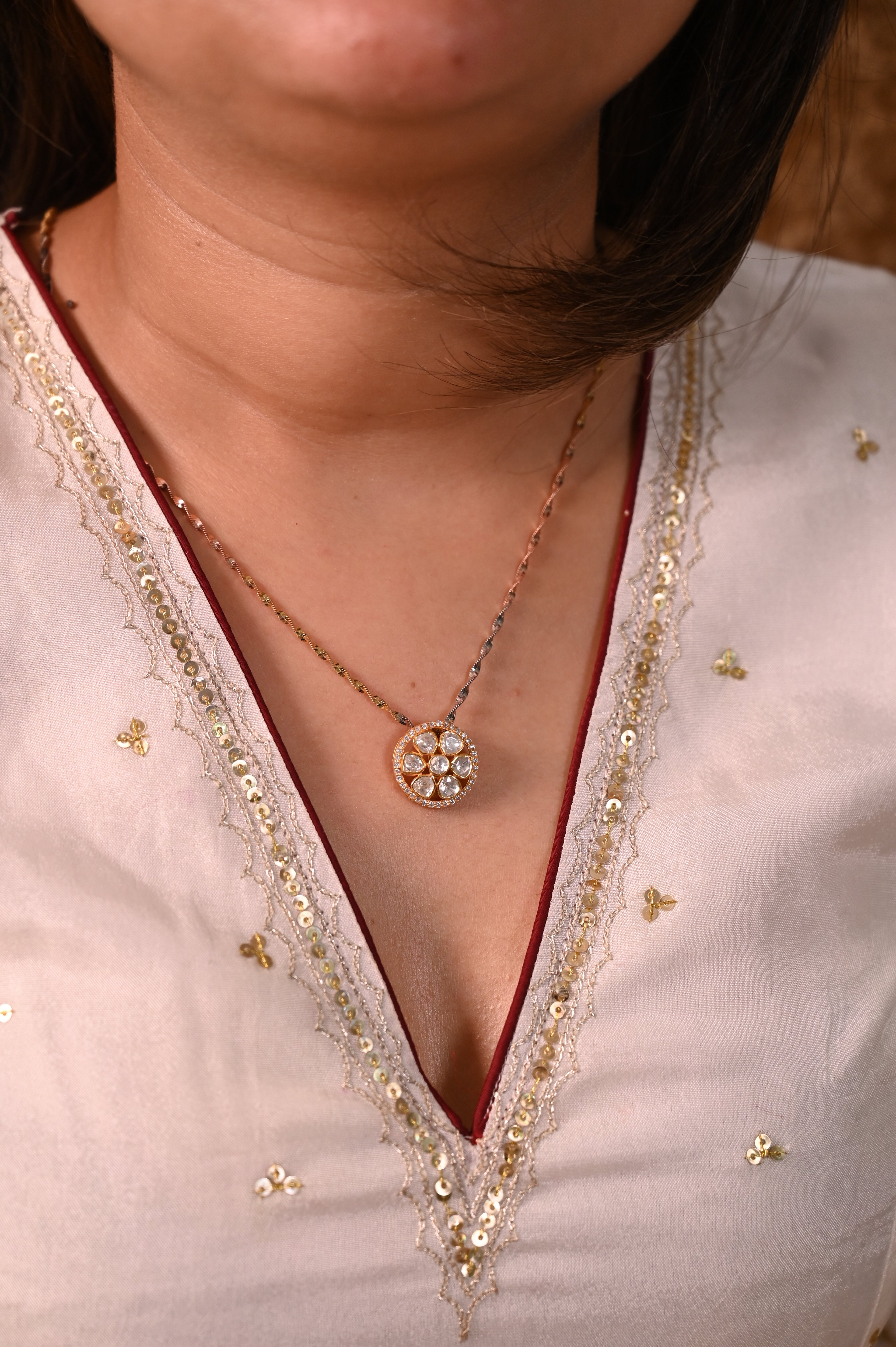 Noor Silver Rakhi