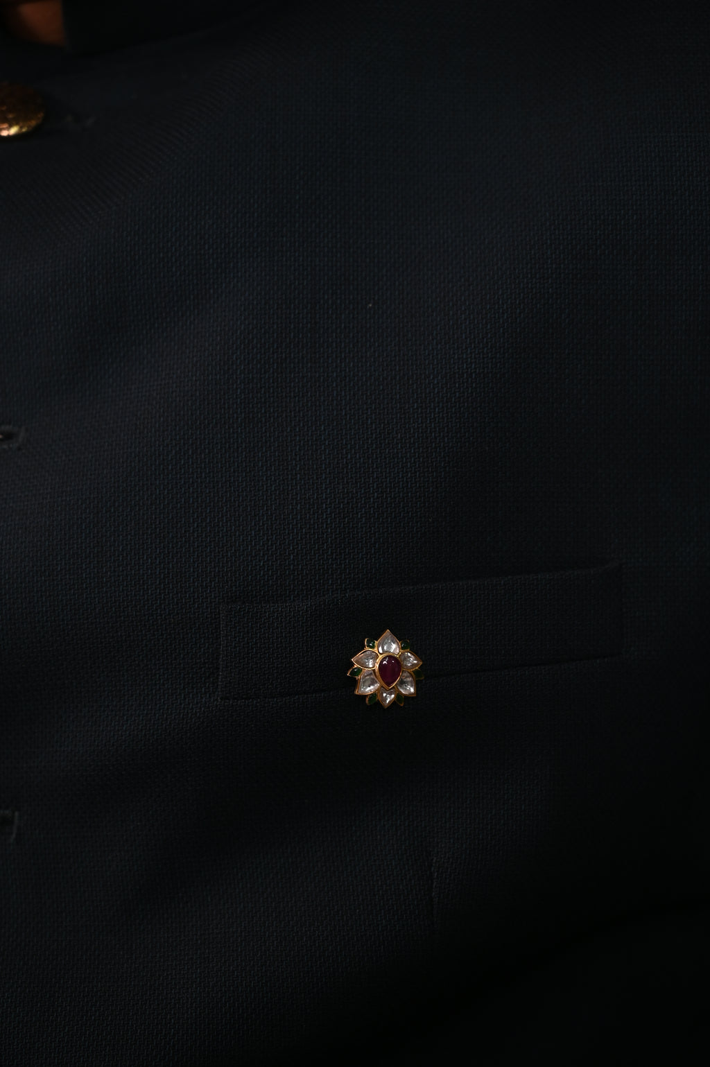 Lotus Silver Rakhi