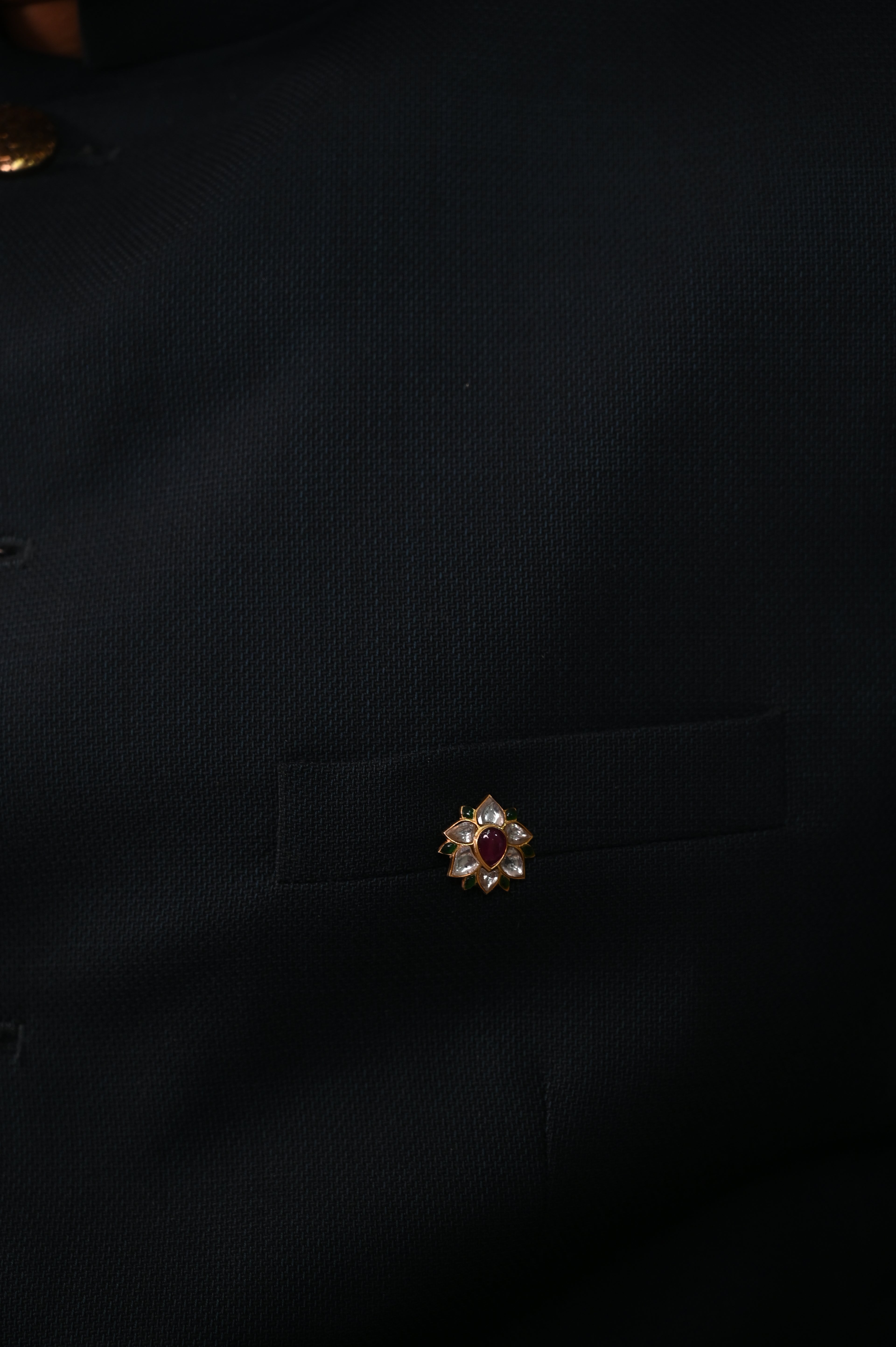 Lotus Silver Rakhi