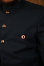 Floral Silver Rakhi