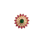 Floral Silver Rakhi