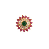 Floral Silver Rakhi