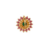 Floral Silver Rakhi