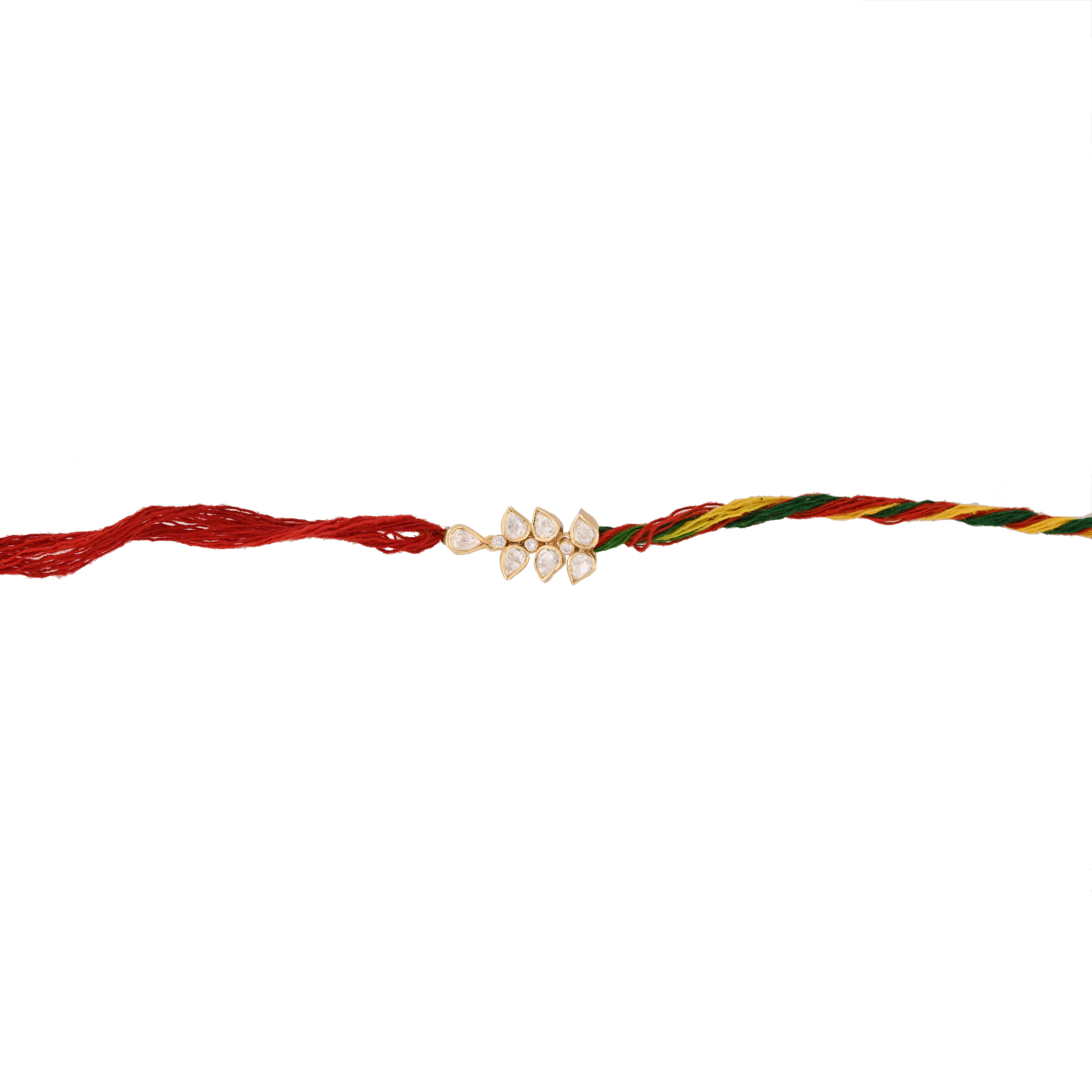 Noor Silver Couple Rakhi
