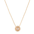 Noor Bloom Polki Silver Chain Necklace