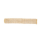 Aura Polki & Pearl Silver Convertible Choker-Bracelet