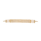 Aura Polki & Pearl Silver Convertible Choker-Bracelet