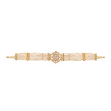Noor Polki & Pearl Silver Convertible Choker-Bracelet