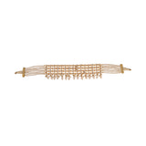 Aura Polki & Pearl Silver Choker Necklace