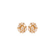 Noor Asymmetric Polki Silver Earrings