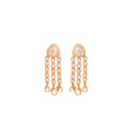 Polki Waterfall Drop Earrings