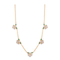 Diamond & Silver Chain Necklace