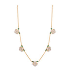 Diamond & Silver Chain Necklace