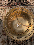 Noor Asymmetric Polki Silver Pendant