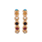 Mehr 92.5 Silver Bali Hoops